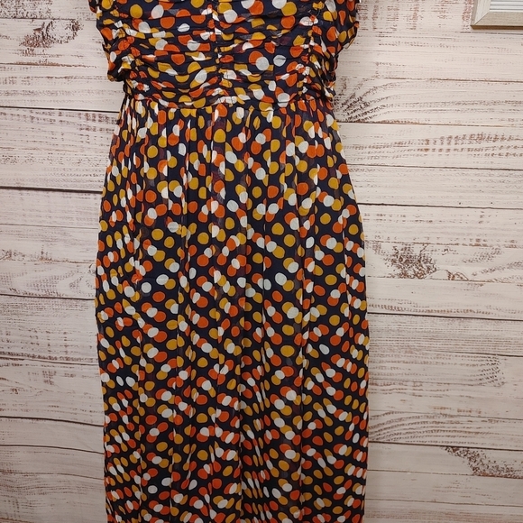 ANTHROPOLOGIE Maeve polka dot dress size 2 - Picture 4 of 16